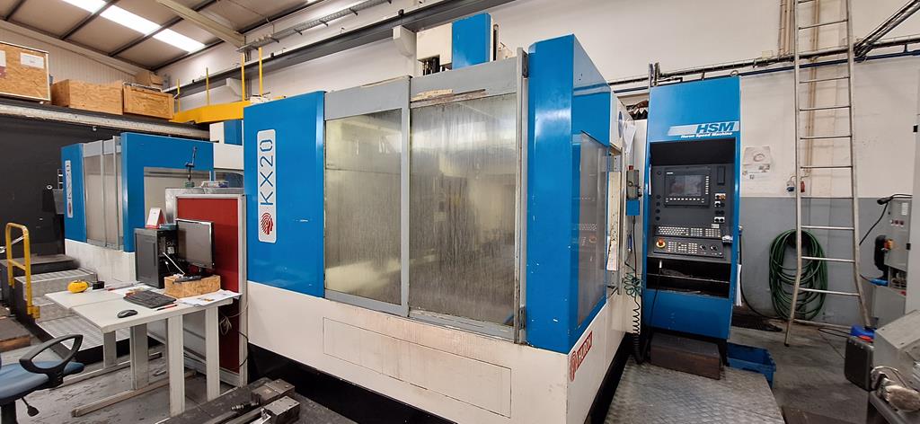 1 – Centro de maquinação CNC Huron KX20