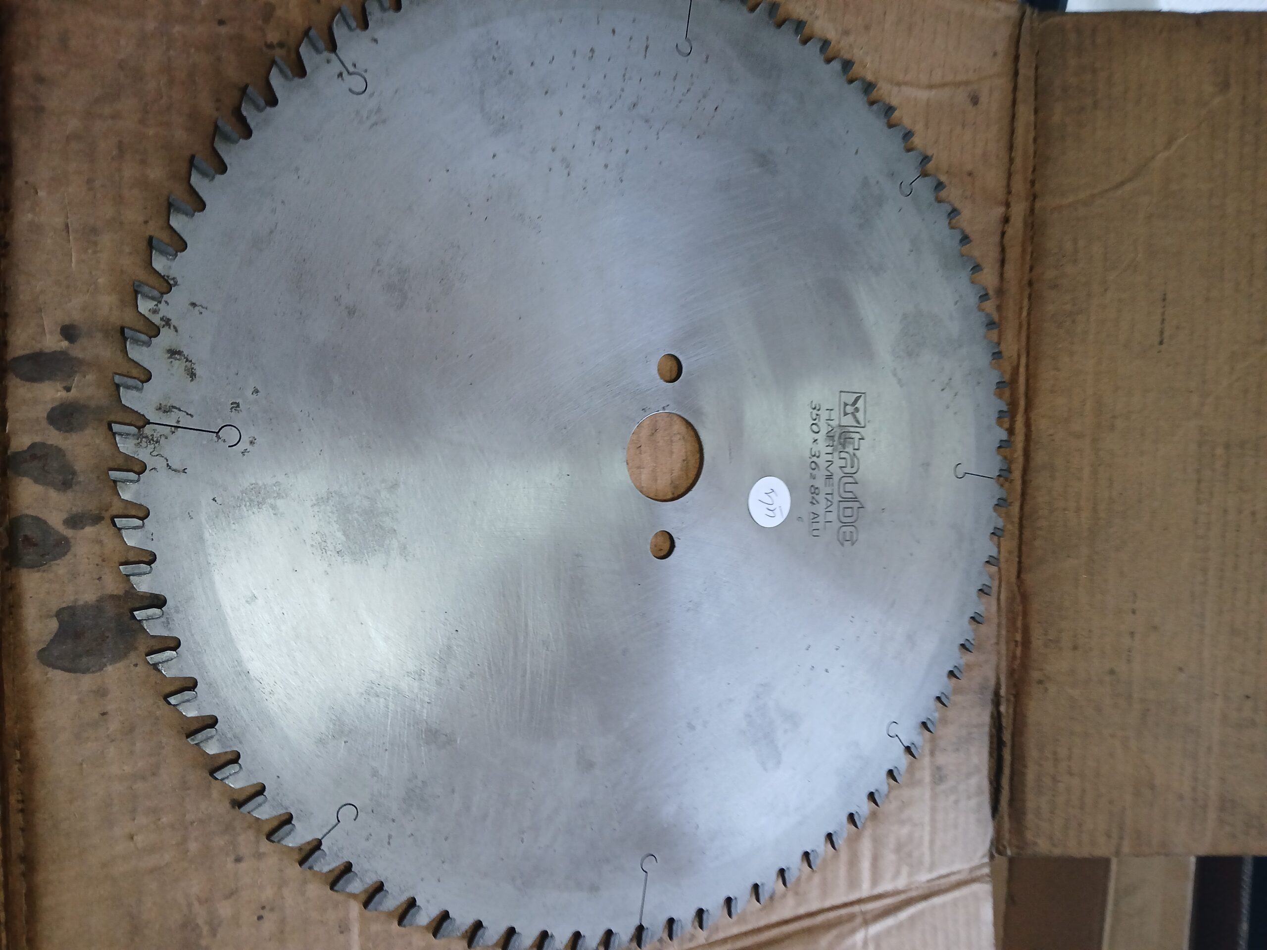 Disco Hartemetall 350 x 3,6 x 84 mm – Alu