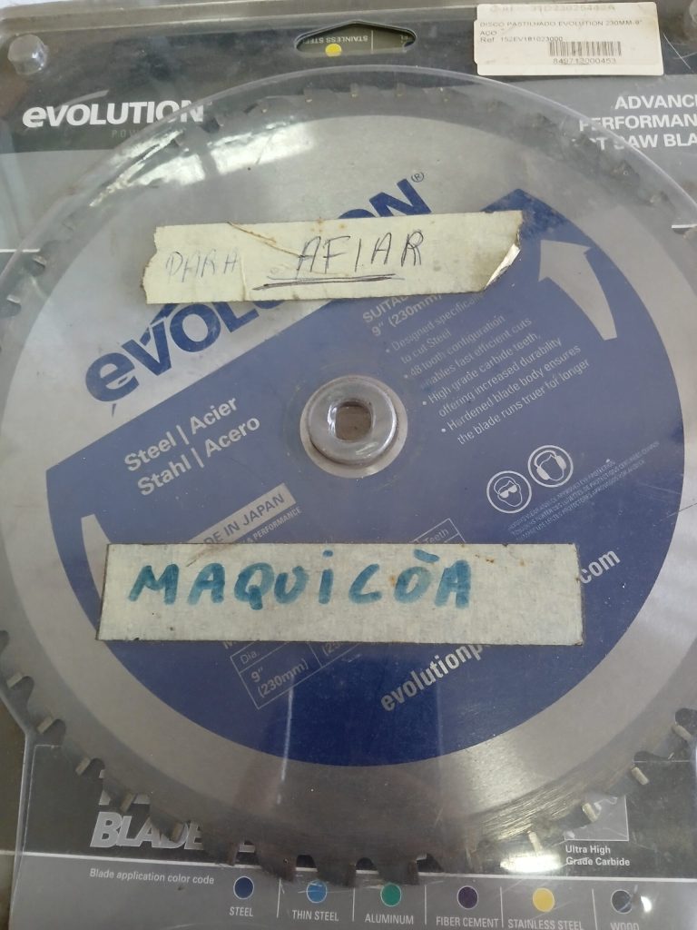 Disco Pastilhado Evolution 230 mm – 9″ aço