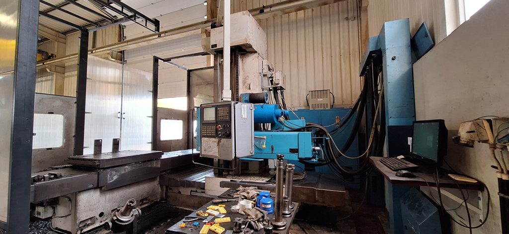 WOTAN RAPID1 CNC — mandriladora industrial, vista geral